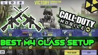 BEST M4 CLASS SETUP IN COD MOBILE?! Call of Duty Mobile M4 Variant Gameplay
