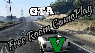#Gta V Free Roam Gameplay In Blaine County | Gta V #Wildlife With Franklin