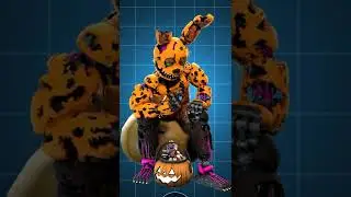 Анимация конфетный спрингтрап из FNAF AR (Animation Candytrap from FNAF AR)