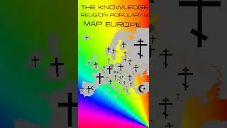 The Knowledge Religion Popularity Map Europe