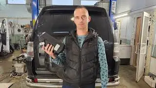 установка ВОЗДУШНОГО отопителя на паджеро