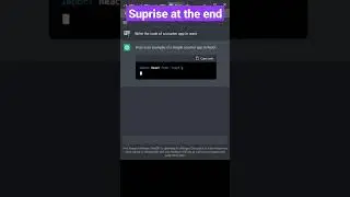 Chat GPT is awesome 😳 GPT writing code 