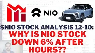$NIO WHY NIO STOCK IS DOWN 6% AFTER HOURS!! Nio Stock Analysis } Live Well Live Wealthy