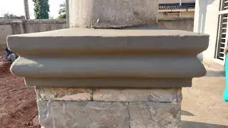 Learn how to do  Cornice/ mold design on a stone