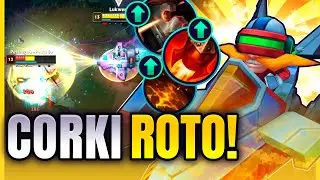 EL BUFF de CORKI lo REGRESA al META! | Challenger Mid