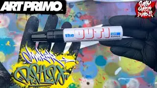 @ArtPrimo OUTI 5000 Marker Review (black) xylene based ink