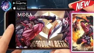 DOTA MOBILE FULL GAME BETA TEST AUTO CHESS MOBA