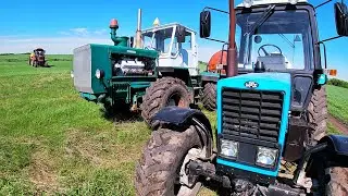 МЫ ПРИГНАЛИ ТРИ ТРАКТОРА В ПОЛЕ ! Т-150 СТАРЫЙ ДРУГ
