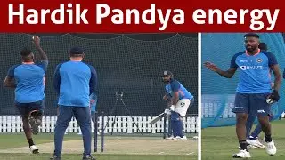 Check Hardik Pandya at nets