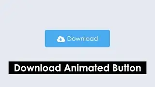 How To Create Download Button HTML And CSS | Download Animated Button | Pure Css Button | Css Button