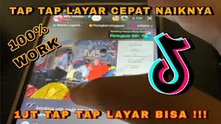 CARA TAP - TAP LAYAR LIVE STREAMING TIKTOK CEPAT BANYAK!!!