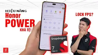 Đánh giá hiệu năng Honor Power phiên bản MagicOS 9.0.0.129: Snapdragon 7 Gen 3 quẩy Genshin Impact!