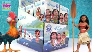 Disney Moana Funko Mystery Minis Full Set Unboxing Toy Review | PSToyReviews