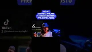 MESSINA 💖 GERARDINA TROVATO IN CONCERTO