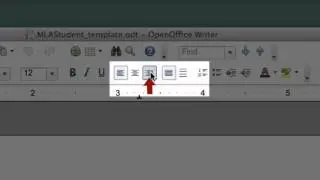 8. Setting Up MLA Headers and Page Numbering in OpenOffice Writer