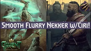 Gwent | Skellige | Reckless Flurry Golden Nekker Greatswords feat. Ciri & Hjalmar