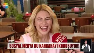 Hunharca gülen kadın! Show TV :)