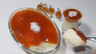 Dessert à la farine rapide, gourmand et sans four. 👌😏