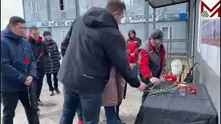 Аллея Славы на горно-обогатительном комплексе "Инаглинский"