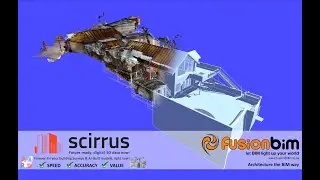 fusionBIM & Scirrus | Solved challenging Digital Surveys & As-Built 3D BIM Models