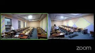 Зал персональной конференции Tashkent Pharmaceutical Institute