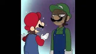 Mario recounting his adventure to Luigi - Comic Dub