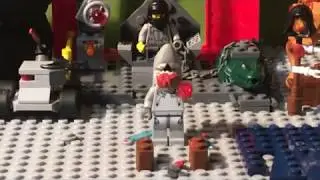 Лего анимация:истпытание силы/ LEGO animation:the test of might
