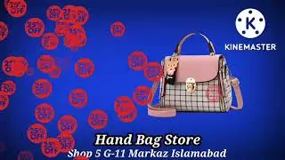 Hand bag advertisement video | motion graphics in kinemaster