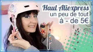 🛒 HAUL Aliexpress bijoux, gadgets, papeterie etc à - de 5€