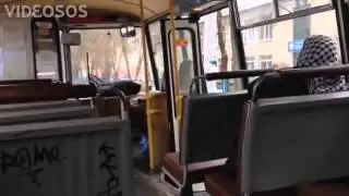 Бабка довела водителя автобуса! Новый прикол