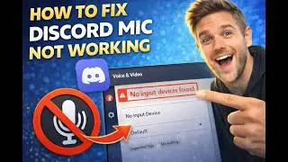 How to Fix Discord Mic Not Working (2026) | Mic Not Detected or No Sound