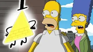 Bill Cipher Secretly Appeared in The New Simpsons Episode