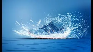 Water Splash Effects Tutorial in Adobe Photoshop CC  with Ju Joy Design Bangla