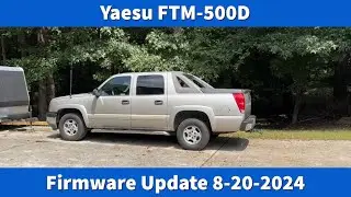 Yaesu FTM-500D: Firmware Update 8-20-2024 (video #4 in this series) #hamradio #yaesu #ftm-500 #aprs