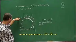 Geometria - Aula 49 - Recíproca do Teorema de Pitot - Legendado