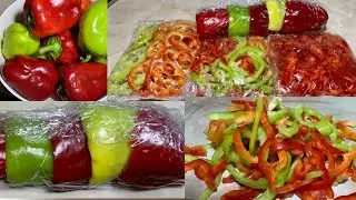 Как Хранения БОЛГАРСКОГО ПЕРЦА КРУГЛЫЙ ГОД