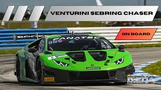 SEBRING 2021 OPENING LAP VENTURINI CHASING CALDERELLI