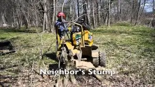 Stump Grinding Machine