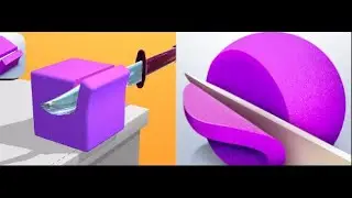 🎉ASMR Slicing M1HGE| Gameplay iOS,Android MAX Level Mobile Game Pro