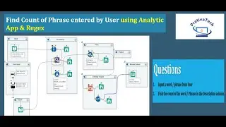 Alteryx Analytic App || Alteryx Hands On Interview Questions || Alteryx Scenario Questions - Part 10