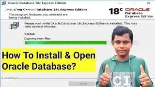 How To Install Oracle Database || Oracle Database Kaise Install Karenge || Open Database Homepage ||