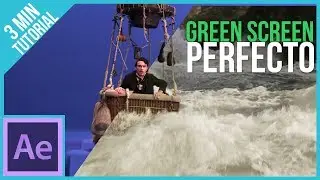 Perfect Green Screen with After effects || Tutorial