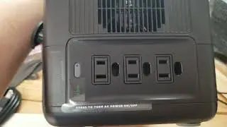 EcoFlow River back up battery / battery pack system. With solar panel