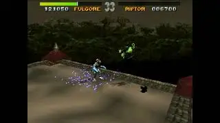 Killer Instinct (1994) - Ultimate while falling off Spinal rooftop resets the game
