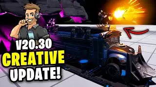 THE ARMORED BATTLE BUS IS IN CREATIVE!