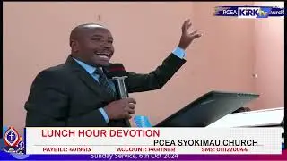 Copy of Lunch Time Devotion || 23rd Oct 2024
