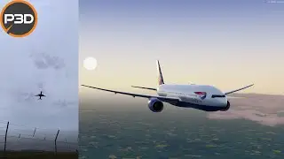 [P3D V5.1] Glasgow to Heathrow ✈ PMDG 777 ✈ Special Flight!