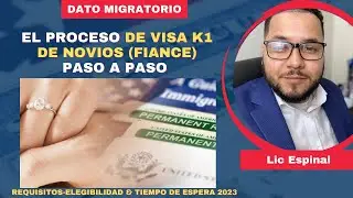 SI ERES K1 O ESTAS EN UN PROCESO DE VISA DE NOVIOS TIENES QUE VER ESTE VIDEO