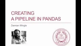 Pandas Python Tutorial: Creating a Pipeline in Pandas
