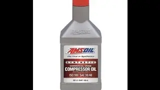 AMSOIL PCK Synthetic Reciprocating & Vane Compressor Oil ISO 100 - SAE 30